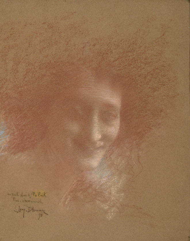 Tête de femme de profil 