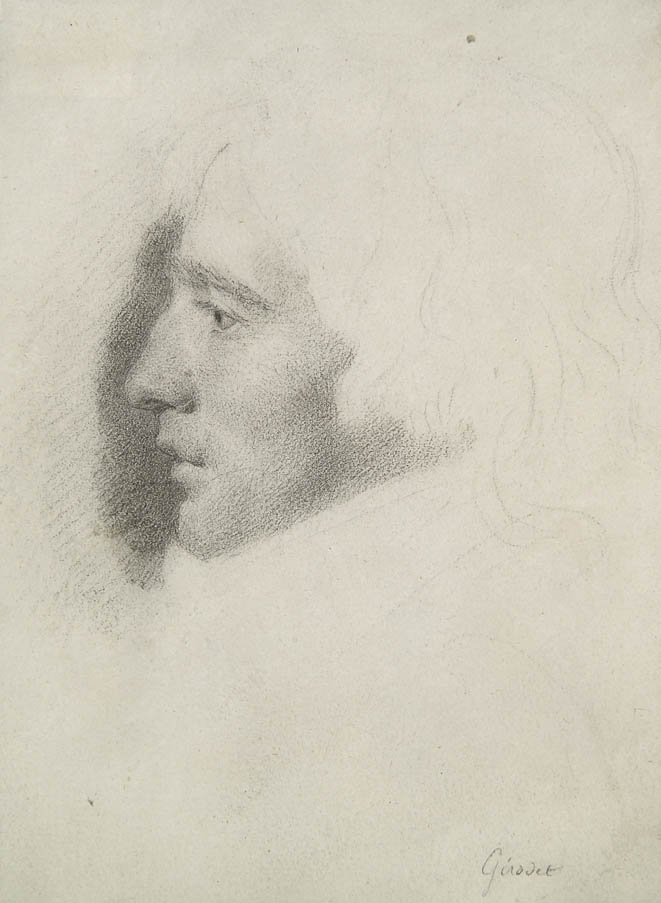 Portrait présumé de Fouché <br/>de profil gauche