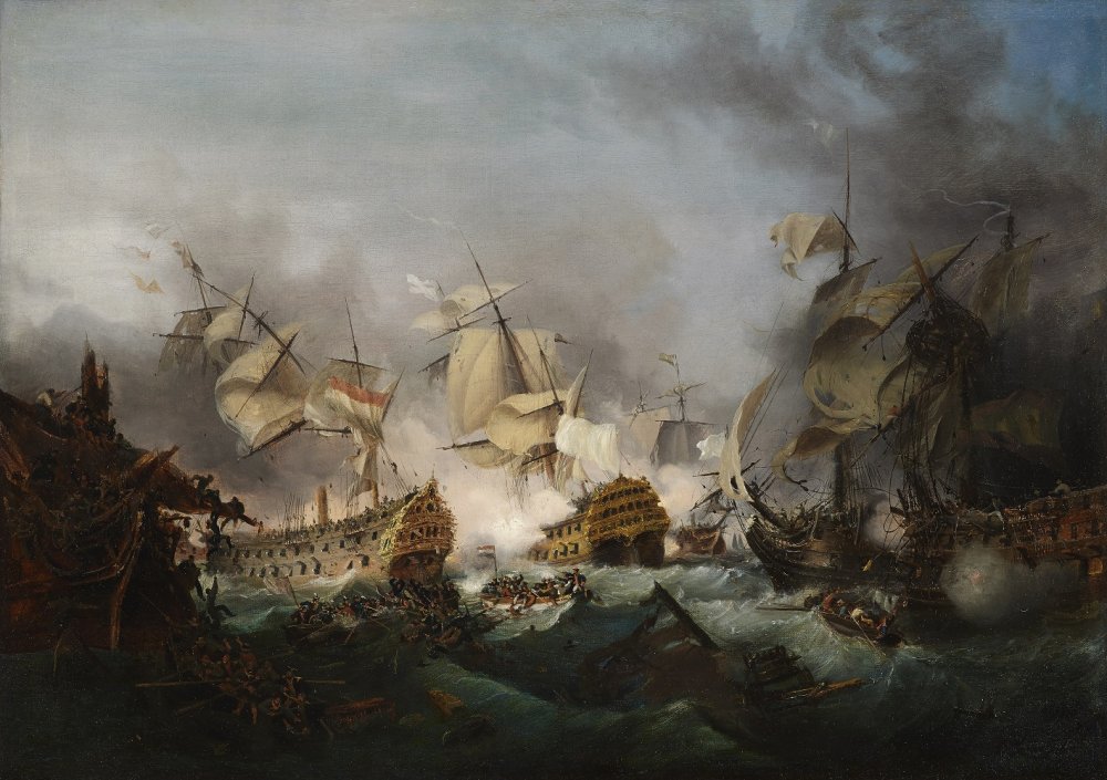 Triomphe de Tourville (combat naval d’Agosta en Sicile, le 21 avril 1676)