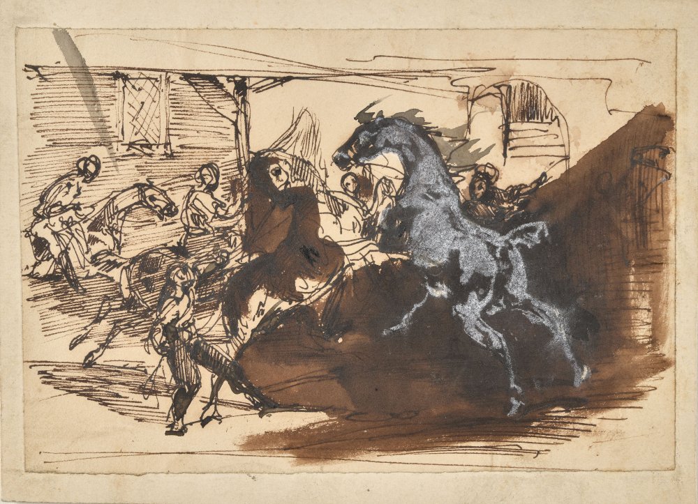 Wild Horse Race in Rome