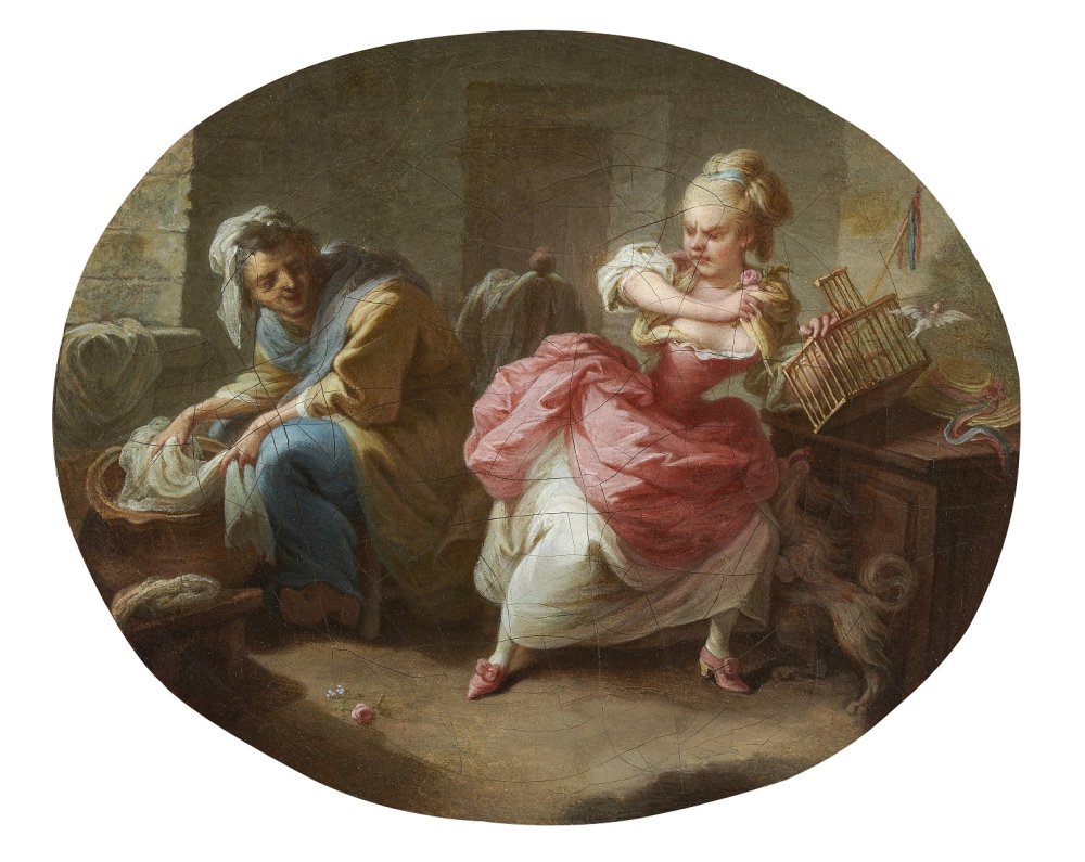 Young Shepherdess Imploring her Beloved to Stay / Young Shepherdess Angry at (…)