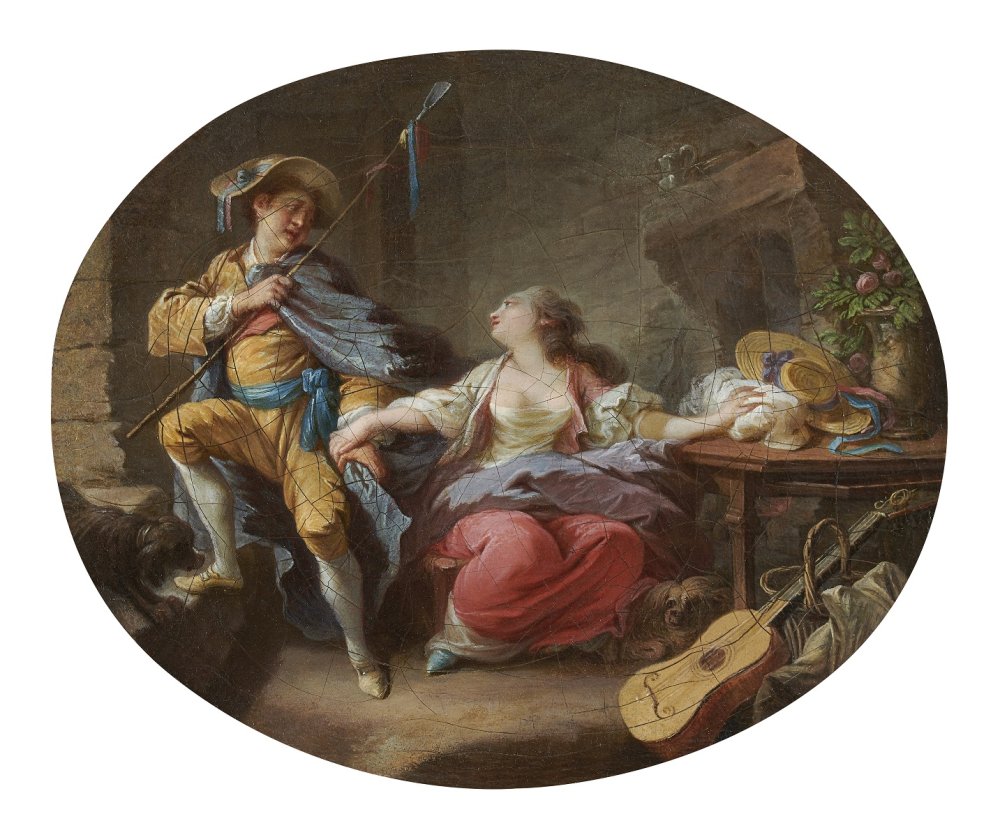 Young Shepherdess Imploring her Beloved to Stay / Young Shepherdess Angry at (…)