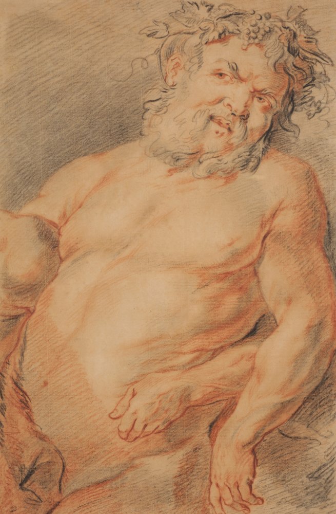 Étude pour la figure de Silène