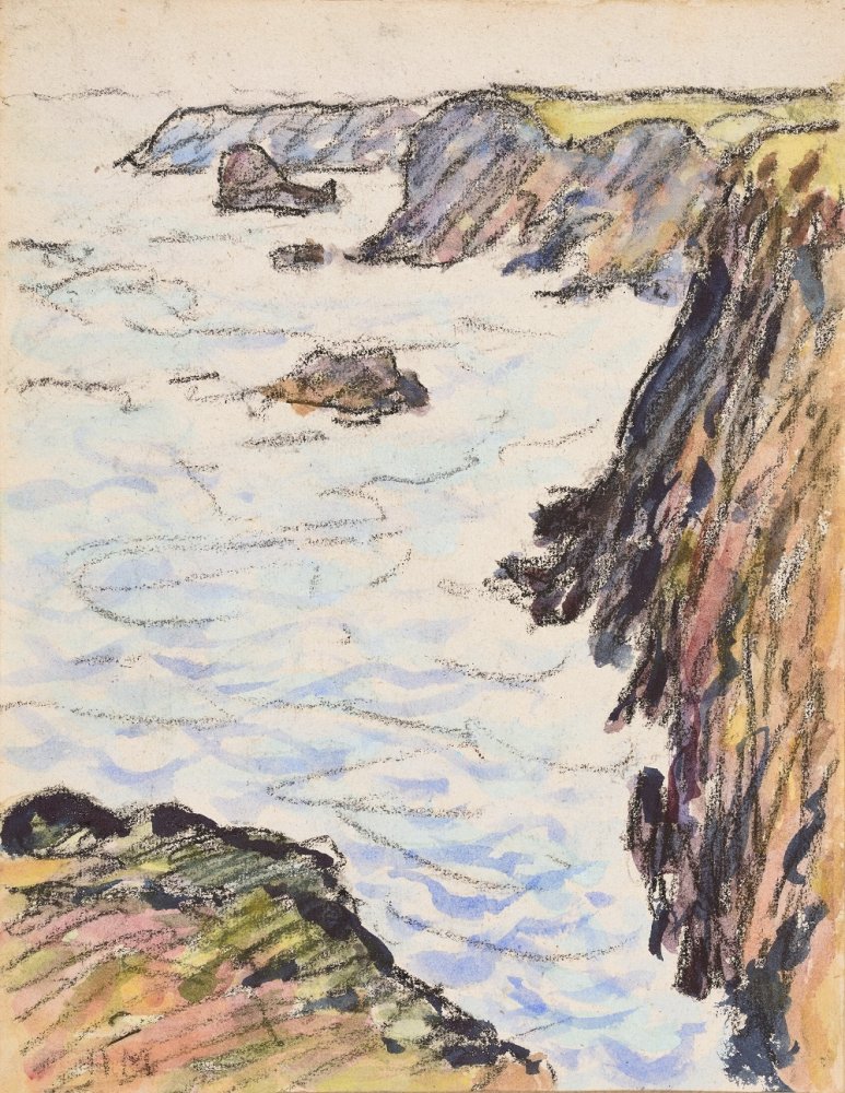 Côte bretonne (île de Groix ?)