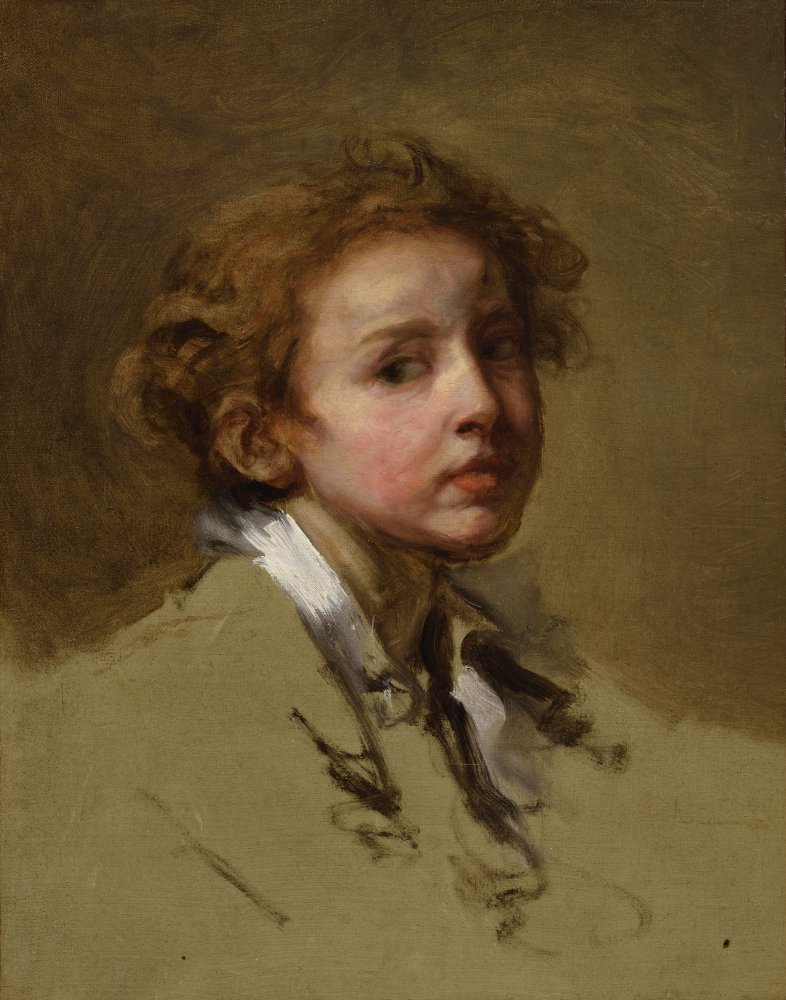 Head of a Young Boy