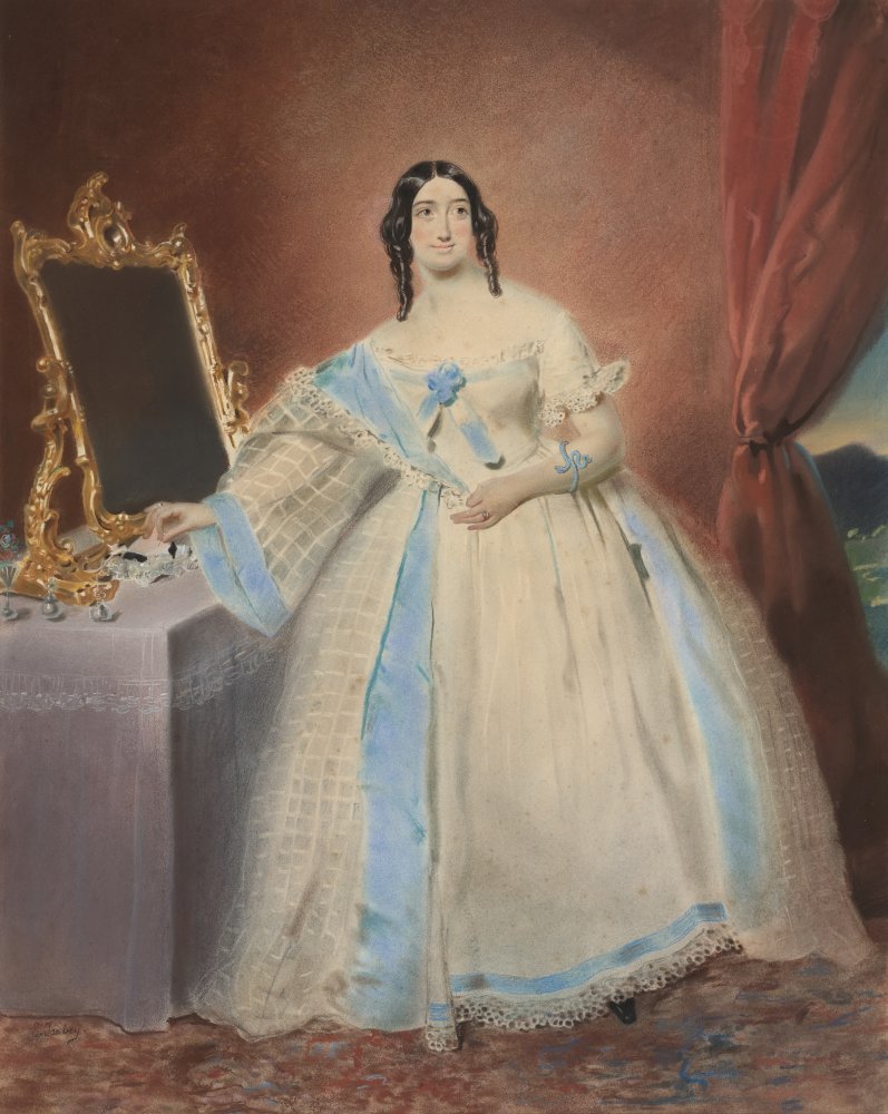 Portrait of the Actress Laura Honey, Known as Mrs Honey, Shown Full-Length&nbsp;(…)