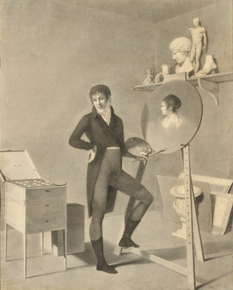 Portrait of an Artist in his Studio