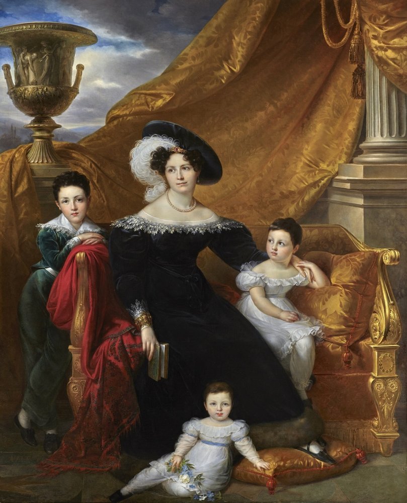 Portrait de Céline Chagot de Fays, marquise Amelot de Chaillou (1797-1881), (…)