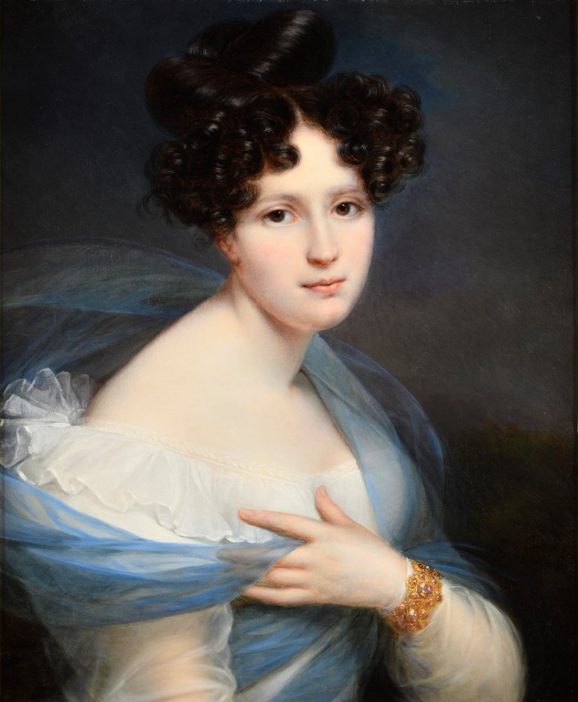 Portrait de Madame Heme, née Victoire-Elvire Ogier, nièce du peintre