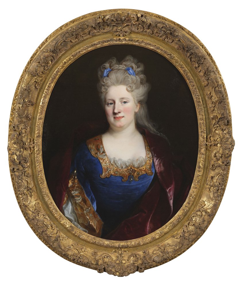 Portrait de Madeleine Le Roux de Tilly marquise de Courvaudon (1677-1705)