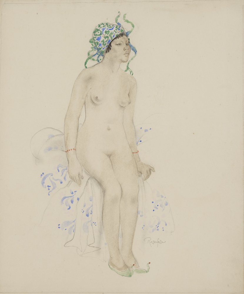 Jeune femme au turban