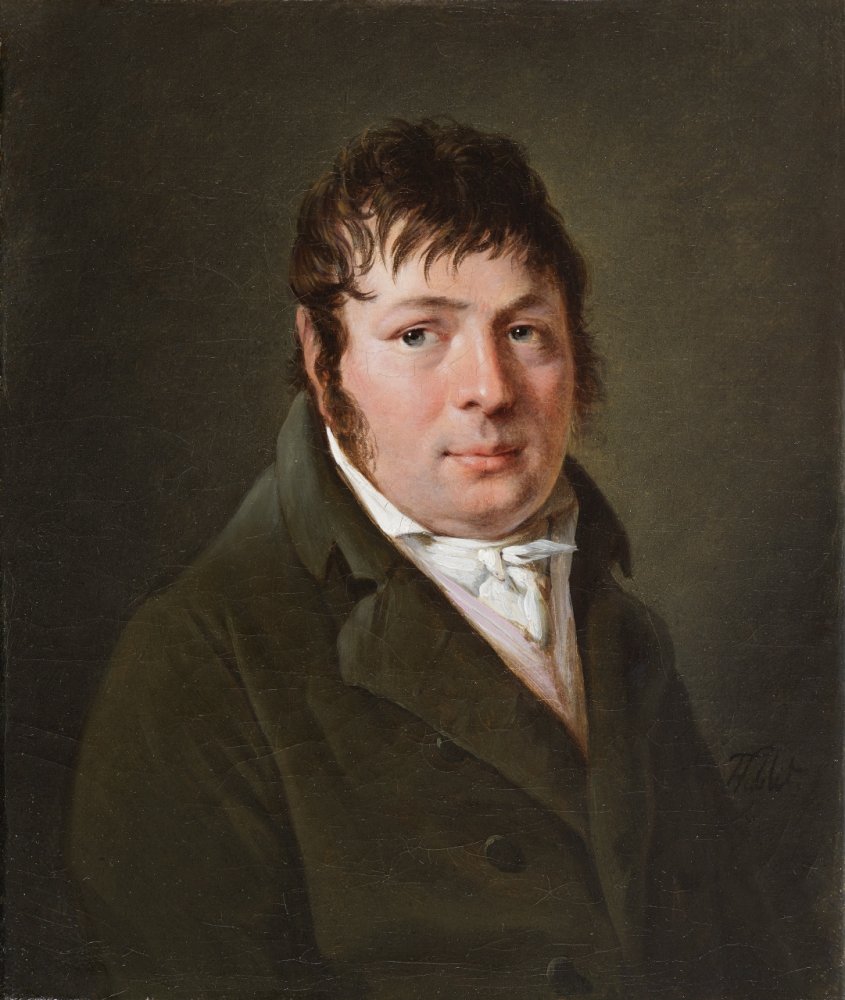 Portrait of a Man of Distinction from Nantes in a Green Frock Coat
